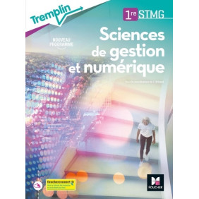 Sciences de gestion et numérique 1re STMG Tremplin - Grand Format Edition 2020