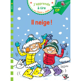 J'apprends à lire avec Sami et Julie: Il neige - Milieu de CP, niveau 2 - Poche