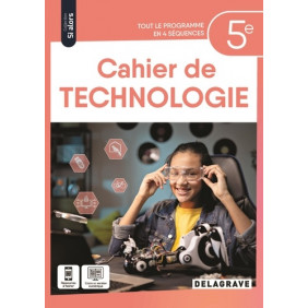 Technologie 5e Si alors - Cahier élève - Grand Format Edition 2024