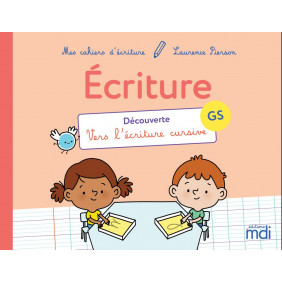 Mes cahiers d'ecriture grande section - Initiation - Pack de 5 exemplaires - Grand Format