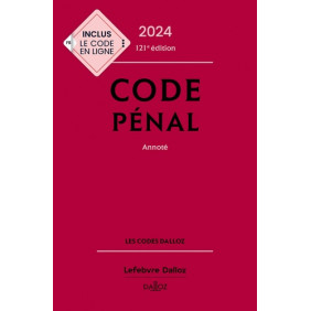 Code pénal annoté - Grand Format Edition 2024