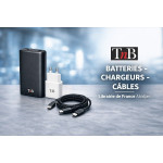 Batteries, Chargeurs et Câbles T’nB | Librairie de France